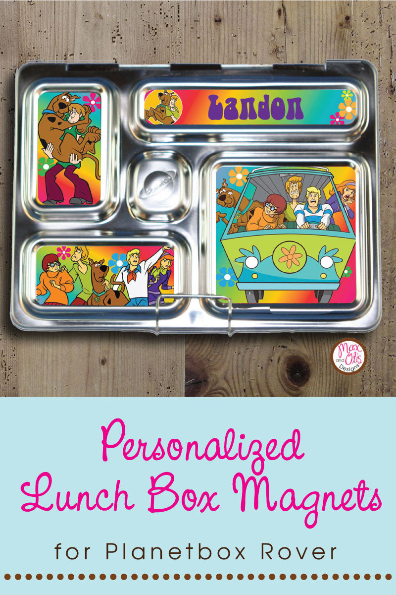 Scooby Doo  PlanetBox Rover Magnets