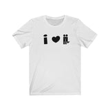 I Heart Hugs - Unisex Jersey Short Sleeve Tee
