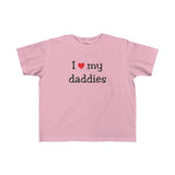 I heart my Daddies - Toddler Fine Jersey Tee