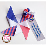 Girl Scout SWAPS - Printable Flag Pinwheel - Max & Otis Designs