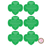 Girl Scout Printable Trefoil Promise - Max & Otis Designs