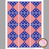 Girl Scout SWAPS - Printable Flag Pinwheel - Max & Otis Designs