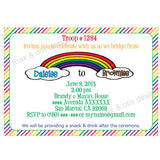 Girl Scout Brownie Bridging Invitation (editable PDF) - Max & Otis Designs