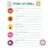 Girl Scout Printable Camp Reflection Sheets - Max & Otis Designs