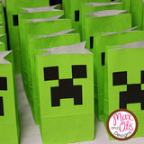Minecraft Creeper Balloon Stickers - Max & Otis Designs