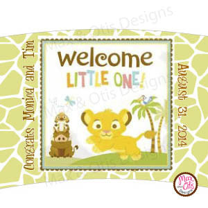 Printable Cupcake Wrappers - Custom Designs – Max &amp; Otis Designs