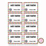 Girl Scout Name Tags - Daisy Garden Journey (editable PDF) - Max & Otis Designs