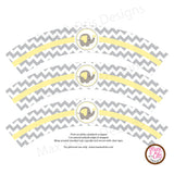 Printable Cupcake Wrappers - Elephant - Max & Otis Designs