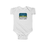 Playing without a goalie - Soccer Baby Infant Bodysuit - Max & Otis Designs