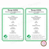 Girl Scout Bridging Program (editable PDF) - Max & Otis Designs