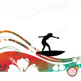 Girl Scout Bridging Program - Surfing Theme - Max & Otis Designs