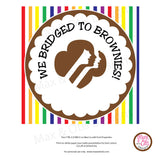 Girl Scout Printable Brownie Bridging Banner - Editable PDF