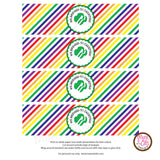 Girl Scout Cadette Bridging Water Bottle Label (editable PDF) - Max & Otis Designs