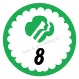 Girl Scout Printable Rainbow Alphabet Banner (editable PDF) - Max & Otis Designs