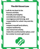 Girl Scout Printable Law Badge - Max & Otis Designs