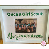 Girl Scout Printable Photo Mat - Max & Otis Designs