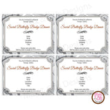 Girl Scout Junior Social Butterfly Invitation (editable PDF) - Max & Otis Designs