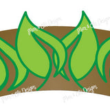 Printable Cupcake Wrappers - Leaves - Max & Otis Designs
