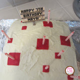 Minecraft Cake Template - Max & Otis Designs