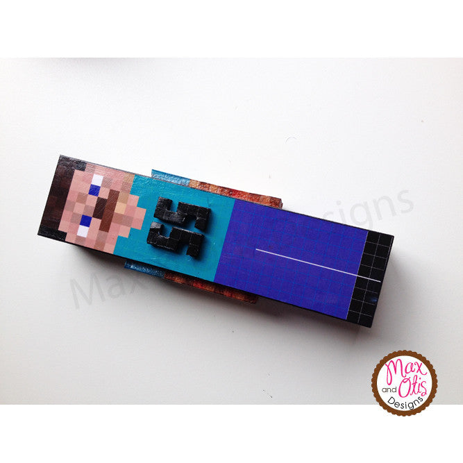 Minecraft Pinewood Derby Printable Car Skin – Max &amp; Otis Designs