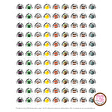 Printable Hershey Kiss Stickers - Minecraft - Max & Otis Designs