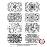 Printable Mini Coloring Cards - Max & Otis Designs