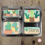 PlanetBox Launch Personalized Magnets - Cactus - Max & Otis Designs