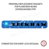 PlanetBox Rover Personalized Magnets - 4th of July - Max & Otis Designs