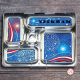 PlanetBox Rover Personalized Magnets - 4th of July - Max & Otis Designs