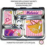 PlanetBox Rover Personalized Magnets - Accessories - Max & Otis Designs