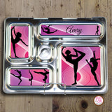 PlanetBox Rover Personalized Magnets - Gymnastics - Max & Otis Designs