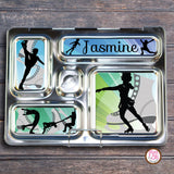 PlanetBox Rover Personalized Magnets - Ice Skating - Max & Otis Designs
