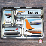 PlanetBox Rover Personalized Magnets - Airplanes - Max & Otis Designs
