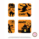 PlanetBox Shuttle Personalized Magnets - Halloween - Max & Otis Designs