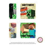 PlanetBox Shuttle Personalized Magnets - Minecraft - Max & Otis Designs
