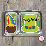 PlanetBox Shuttle Personalized Magnets - St. Patrick's Day - Max & Otis Designs