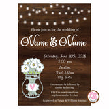 Rustic Party - Custom Invitation Printable - Max & Otis Designs