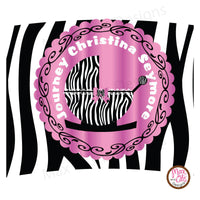 Printable Cupcake Wrappers - Baby Shower Zebra Print - Max & Otis Designs