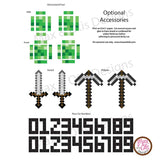 Minecraft Creeper Pinewood Derby Printable Car Skin (Copy) - Max & Otis Designs