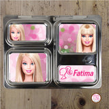 PlanetBox Launch Personalized Magnets - Barbie (Editable PDF)