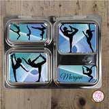 PlanetBox Launch Personalized Magnets - Gymnastics -Blue (Editable PDF)