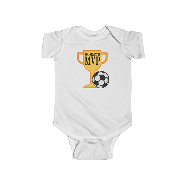 Mommy's MVP Infant - Soccer Baby Bodysuit - Max & Otis Designs