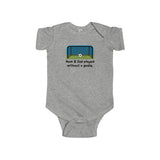 Playing without a goalie - Soccer Baby Infant Bodysuit - Max & Otis Designs
