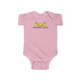 Hatched by Two Chicks - Infant Bodysuit - Max & Otis Designs