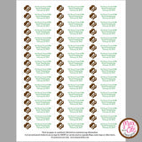 Girl Scout Brownie Printable SWAPS Tags (editable PDF) - Max & Otis Designs