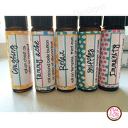 Printable 2" Stickers & Labels - 10 mL Essential Oil Roller Labels (Editable PDF)