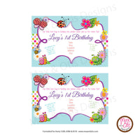 Butterfly Party - Custom Invitation Printable - Max & Otis Designs