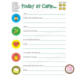 Girl Scout Printable Camp Reflection Sheets - Max & Otis Designs
