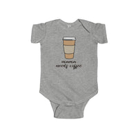 Mama needs coffee - Infant Bodysuit - Max & Otis Designs