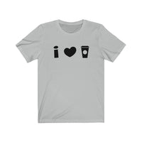 I heart Coffee - Unisex Jersey Short Sleeve Tee